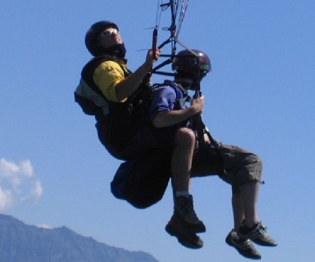El parapenle, una actividad abierta a todos 